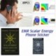 Arany - 10x sugárzás elleni védelem matrica EMF EMR energiatakarékos telefon laptop USA