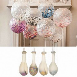 Nincs szín - 20db színes konfetti léggömb születésnapi esküvői party dekoráció hélium lufi 12 &quot