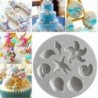 8 adagos Kagyló és Tengericsillag alakú szilikon csokoládéforma - fondant forma