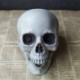 8 * 9 * 12cm - Mesterséges koponya fej modell horror kellék műanyag rajzfilm halloween dekoráció CA