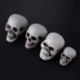 8 * 9 * 12cm - Mesterséges koponya fej modell horror kellék műanyag rajzfilm halloween dekoráció CA