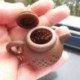 Kávé - Szilikon teáskanna alakú tea infúziós szűrő tartós teazsák levélszűrő diffúzor