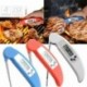 *C - Digitális LCD élelmiszer-hőmérő szonda hőmérsékletű konyhai főzés hús és víz BBQ JP