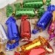 60db - 60db aranyos karácsonyi cukorka csillogó cukor mini fa díszek lakberendezési USA