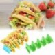 Sárga - Taco Holder mexikói étel hullám alakú kemény állvány állvány konyhai étterem eszköz AU