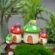 1PC Gary egyenes lépés - Figura miniatűr kézműves növény cserepes tündér babaház dekor kerti dísz DIY CA