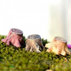 Tuskó - Figura miniatűr kézműves növény cserepes tündér babaház dekor kerti dísz DIY CA