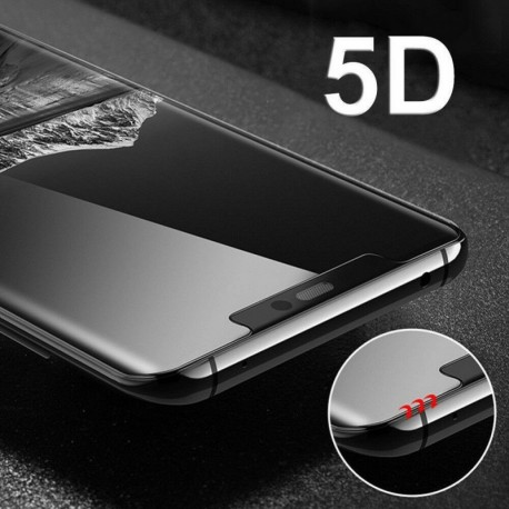 Nincs szín - Huawei Mate 20 Lite 5D ívelt, teljes edzett üveg képernyővédő fóliához