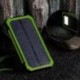 Kék - 50000mAh Solar Power Bank vízálló 2 USB LED akkumulátor töltő mobiltelefonhoz