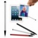 * 1 Fehér - 2in1 univerzális érintőképernyős toll iPhone iPad Samsung Tablet Phone PC-hez