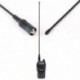 Nincs szín - Nagoya NA-771 SMA-női kétsávos 10W-os antenna Baofeng UV5R UV-82 SAUS fekete