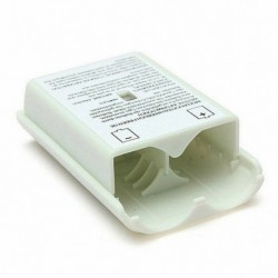 fehér - Fekete-fehér AA akkumulátor-hátlap héj tok tok Xbox360 JP Controllerhez
