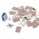 Nincs szín - Miniatűr Póker Mini 1:12 Dollhouse Kártyázó kártyák Aranyos Babaház Mini Póker USA