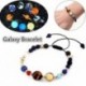* 8 - UK 7 csakra karkötő kristálykövek gyógyító gyöngyök ékszerek Mala Reiki szorongás