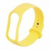 Sárga - Fit Xiaomi Mi Band 3/4 szilikon karkötő karszalag karóra csuklópánt csere