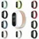 Rózsaszín - Cserélhető karkötő Xiaomi Mi band 3 4 sport karszalag lélegző hevederhez