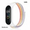 Színes - Cserélhető karkötő Xiaomi Mi band 3 4 sport karszalag lélegző hevederhez