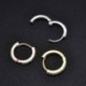 Ezüst-10mm - Septum Clicker Piercing ajakporc Tragus fülgyűrű karika csapok fülbevaló ékszerész