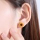 * 3 Nyaklánc Rose Gold - Napraforgó medál nyaklánc fülbevaló női utánzat gyöngy ékszer pulóverlánc