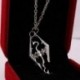Nincs szín - Divat Cool The Elder Scrolls Logo Skyrim Dragon Charm medál lánc nyaklánc