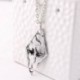 Nincs szín - Divat Cool The Elder Scrolls Logo Skyrim Dragon Charm medál lánc nyaklánc