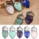 Ametiszt - Természetes ametiszt kőgyöngy energia Reiki csakra szitakötő amulett medál USA