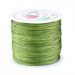 Zöld-0,8 mm (45M) - 45M erős, rugalmas, rugalmas húrszálas zsinór DIY ékszerek készítéséhez 1mm _AU