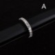 A - Ezüst Huggie Hoop fülbevaló fülpiercing Helix porc Tragus EarStud orrgyűrű