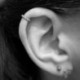 A - Ezüst Huggie Hoop fülbevaló fülpiercing Helix porc Tragus EarStud orrgyűrű