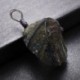 Nincs szín - Természetes pakolás szivárvány titán kristály-Achát Druzy Quartz Geode barkácsfüggő gyöngy
