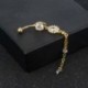 Nincs szín - Strassz testpiercing Dangle Crystal Navel hasgombos rúd súlyzó gyűrűk Új