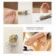 Nincs szín - 12PC-k / szett Celebrity Simple Toe Ring divat női állítható lábú strand ékszerek