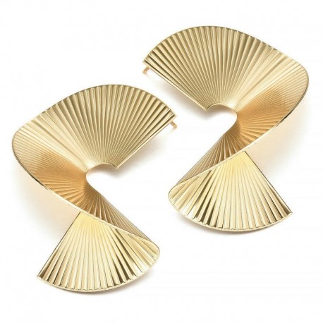 Design-15 arany (5 cm) - Boho geometriai kör kerek Dangle Drop fülbevaló fülbevaló női karácsonyi ékszer ajándék
