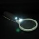 Nincs szín - 3LED Light 45X kézi nagyító olvasó nagyító lencse ékszer nagyító USA