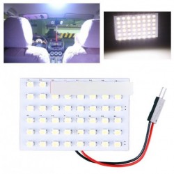 12V 48 SMD LED Panel T10 autó belső panel adapter