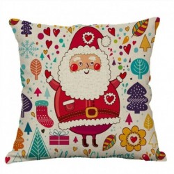 stílus 108. - Karácsonyi karácsony fehérnemű párnahuzat dob párnahuzat lakberendezési ünnepi ajándék ÚJ