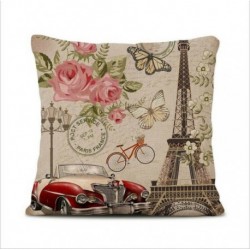 * 25 - Karácsonyi sorozat párnahuzat pamut ágynemű párna párnahuzat dob otthoni dekoráció