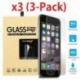 IPhone X / XS (3 csomag) - 3X Premuim Temper Glass üvegfólia védőburkolat iPhone XS MAX XR 8 7 6S készülékhez