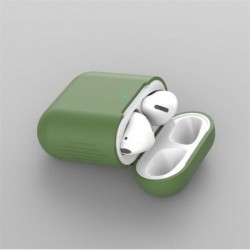 Mustárzöld (kulcstartó nélkül ... - AirPods szilikon tok   kulcstartó védőburkolat az AirPod töltőtokhoz