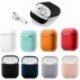 Menta zöld (kulcstartó nélkül) - AirPods szilikon tok   kulcstartó védőburkolat az AirPod töltőtokhoz