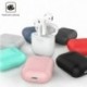 Mustárzöld (kulcstartó nélkül ... - AirPods szilikon tok borító védőbőr Apple Airpod töltéshez   kulcstartó