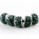 Piros - 20db EZÜST MURANO ÜVEGGÉPEK LÁMPÁK Fit European Charm karkötő DIY ékszerek