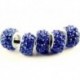 Piros - 20db EZÜST MURANO ÜVEGGÉPEK LÁMPÁK Fit European Charm karkötő DIY ékszerek