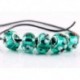6 * - 5db SILVER MURANO GLASS BEAD Fit European Charm karkötő ékszer készítés