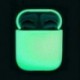 Nincs szín - Ragyogás a sötét szilikon tokban az Apple Airpods Protector Cover fülhallgatóhéjhoz