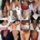 * 44 Dupla kör - Női Boho többrétegű hosszú lánc medál kristály nyaklánc choker gallér ékszerek