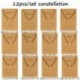 Fekete Skorpió - Unisex 12 csillagkép kézzel készített szövésű vörös karkötő karperec jó szerencsét