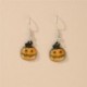 * 2 - 1 pár Halloween buli tök szellem fülcsavar dangle karika csepp fülbevaló ékszer