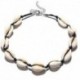 * 6 Shell Cross arany nyaklánc - Boho női többrétegű hosszú lánc medál Crystal Choker nyaklánc ékszer ajándék