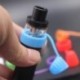 fehér - Szilikon Vape szalag szilikon csepegtető fedél porvédő sapka az RDA RTA tartály porlasztóhoz Porvédő sapka